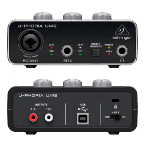 Interface de Audio Behringer UPHORIA UM2