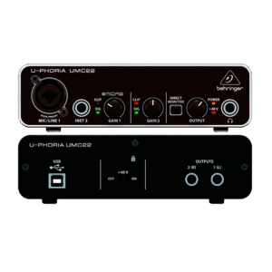 Interface de Audio Behringer UPHORIA UMC 22